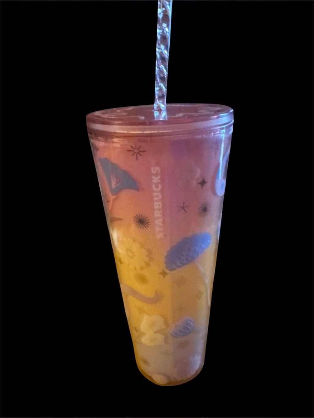 Starbucks Cute Snake Tumbler Pastel 2025 Lunar New Year Cold Cup Mug 24oz